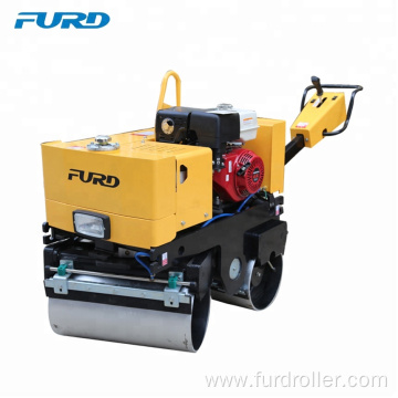 Hand Push Double Drum Walk Behind Vibratory Road Roller For Asphalt FYL-800